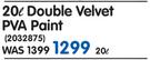 Plascon 20L Double Velvet PVA Paint-Each