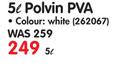 Plascon 5L Polvin PVA