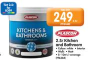 Plascon 2.5L Kitchen And Bathroom Paint