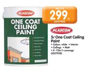Plascon 5L One Coat Ceiling Paint