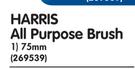Harris 75mm All Purpose Brush