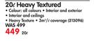 Nature's Coat 20L Heavy Textured