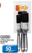 Addis 3 Piece Zero Loss Brush Set