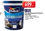 Dulux 20L Weatherguard Textured PVA Paint