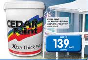 Cedar Paint 20 L Xtra Thick PVA Paint