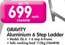 Gravity Aluminium 6-Step Ladder ISL6