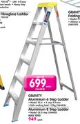 Gravity Aluminium 8-Step Ladder ISL8