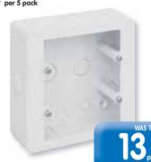 Hawk 4 x 4 PVC Extension Box 