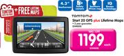 Tomtom Start 20 GPS+ Lifetime Maps
