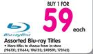 Blu-Ray Disc Assorted Blu-Ray Titles-Each