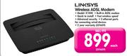 Linksys Wireless ADSL Modem X1000