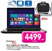 Lenovo 15.6" Laptop G500 Plus Free Bag