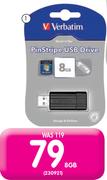 Verbatim 8GB USB Flash Drive