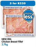 New Era Chicken Breast Fillet-2x2.7kg
