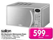 Salton 20L Electronic Microwave Oven-SMW20E