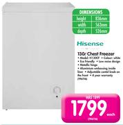 Hisense 130L Chest Freezer-H130CF