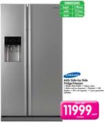 Samsung 660L Side-By-Side Fridge/Freezer-RSA/DTMG