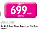 Panache 7Ltr Stainless Steel Pressure Cooker