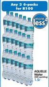 Aquelle Water Still/Sparkling-1.5ltr 6-Packs