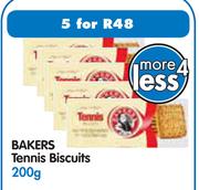Bakers Tennis-Biscuits-5x200g
