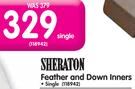 Sheraton Feather And Down Inners Single