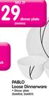 Pablo Loose Dinnerware Dinner Plate