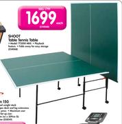 Shoot Table Tennis Table TT2000MKII