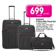 Elegant 3 Piece Elite Travel Set