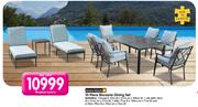 Terrace Leisure 10 Piece Biscayne Dining Set