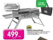 Camp Master Folding Charcoal Braai-Each