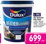 Dulux 20L Textured PVA Paint