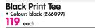 Legend Black Print Tee-Each