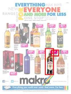 Makro : Liquor Catalogue (11 Mar - 17 Mar 2014), page 1