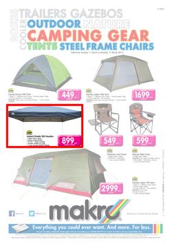 Makro : Camping Catalogue (11 Mar - 17 Mar 2014), page 1
