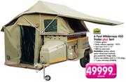 Camp Master 6 Foot Wilderness 450 Trailer+ Tent-Each