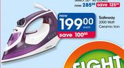 Safeway 2000 Watt Ceramic Iron-Each