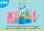 Oh So Heavenly Pony Party Or Pirate Party Single Products-Each