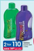 Satiskin Bubble Bath-2X2Ltr