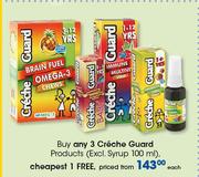 Creche Guard Products (Excl. Syrup 100ml)-Each