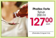 Pholtex Forte Syrup-200ml Each