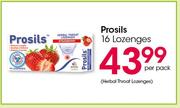 Prosils Lozenges-16's Per Pack