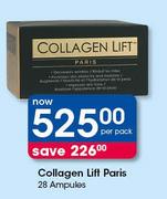 Collagen Lift Pairs 28 Ampules-Per Pack