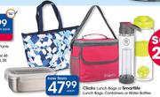 Cicks Lunch Bags Or Smartlife Lunch Bags, Containers Or Water Bottles-Each
