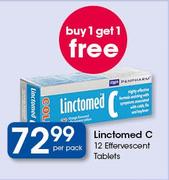 Linctomed C Effervescent Tablets-12's Per Pack