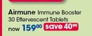 Airmune Immune Booster Effervescent-30 Tablets Per Pack