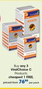 Viral Choice C Products-Per Pack