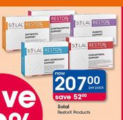 Solal Restorx Products-Per Pack