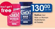Navita Gol Man Or Woman Multivitamin-60 Tablets Per Offer