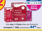 Clicks Rescue Products-Each