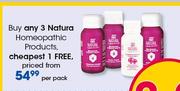 Natura Homepathic Products-Per Pack